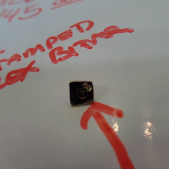 Alexis Bittar Gold Tone Studded Hoop Earrings $145 New With Tags BEAUTIFUL - Picture 11 of 12